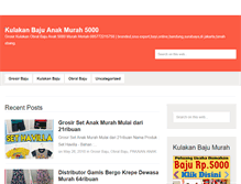 Tablet Screenshot of kulakanbaju.com